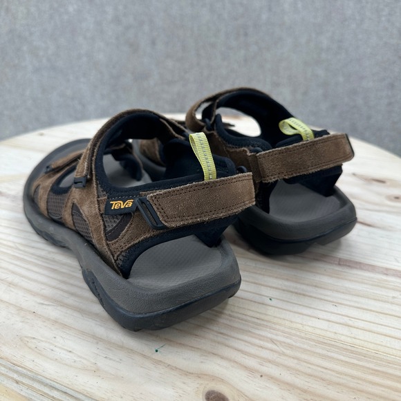 Teva Trailpulse River Sandals Brown Suede Athletic Hiking Sandals Mens  9